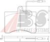 A.B.S. 36456 Brake Pad Set, disc brake
